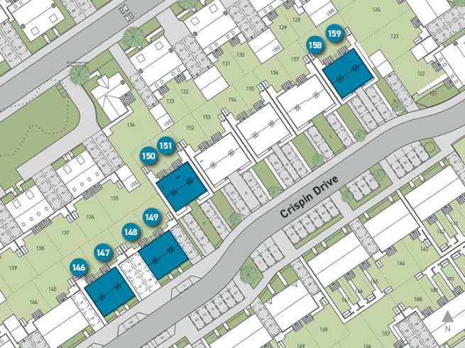 Site plan  - artist's impression subject to change